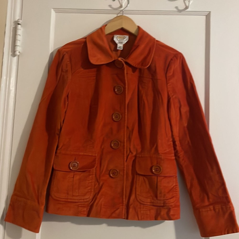 Talbots Velveteen Jacket